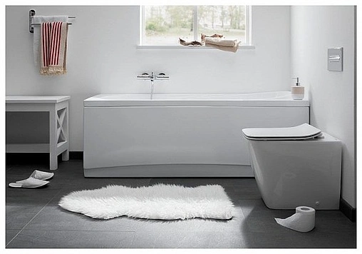 Унитаз приставной безободковый Aquanet Tavr-F Rimless белый TAVR-F Унитаз приставной безободковый Aquanet Tavr-F Rimless белый TAVR-F