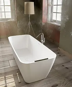 Ванна отдельностоящая из искусственного камня Riho Malaga 160x75 белый B123001105 Ванна отдельностоящая из искусственного камня Riho Malaga 160x75 белый B123001105, 5