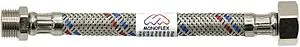 Гибкая подводка Monoflex Standart SS 12мм 0.6м x ½"в x ½"н Н01189, 4