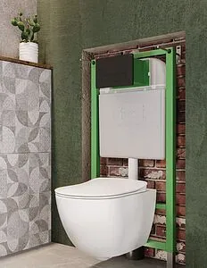 Инсталляция для подвесного унитаза CTESI Solid BK0200240 Инсталляция для подвесного унитаза CTESI Solid BK0200240, 4