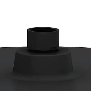 Лейка верхнего душа Damixa Gala чёрный матовый 953050300, 3