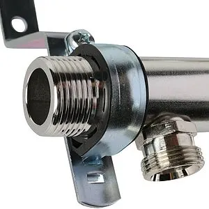 Группа коллекторная распределительная 6 отводов 1"н/н x ¾"ек Rehau HLV 11102081001 Группа коллекторная распределительная 6 отводов 1"н/н x ¾"ек Rehau HLV 11102081001, 4