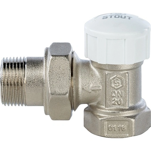Вентиль терморегулирующий угловой ¾" в/н Stout SVT-0004-000020 Вентиль терморегулирующий угловой ¾" в/н Stout SVT-0004-000020