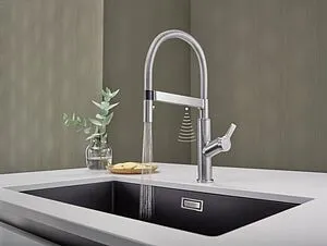 Смеситель для кухни с гибким изливом Blanco Solenta-S Senso рычаг справа нержавеющая сталь 522407 Смеситель для кухни с гибким изливом Blanco Solenta-S Senso рычаг справа нержавеющая сталь 522407, 5