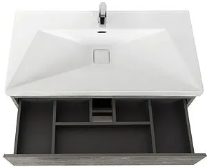 Тумба под умывальник подвесная Cezares Molveno 100 Legno Grigio MOLVENO-100-2C-SO-LG Тумба под умывальник подвесная Cezares Molveno 100 Legno Grigio MOLVENO-100-2C-SO-LG, 5