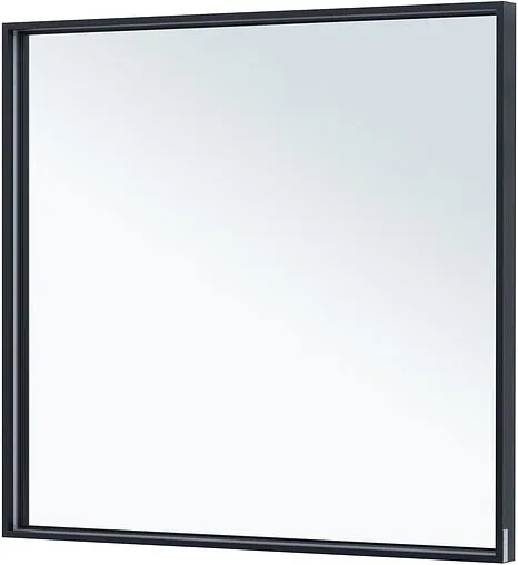Зеркало с подсветкой Allen Brau Liberty 85x90 чёрный браш 1.330015.BB
