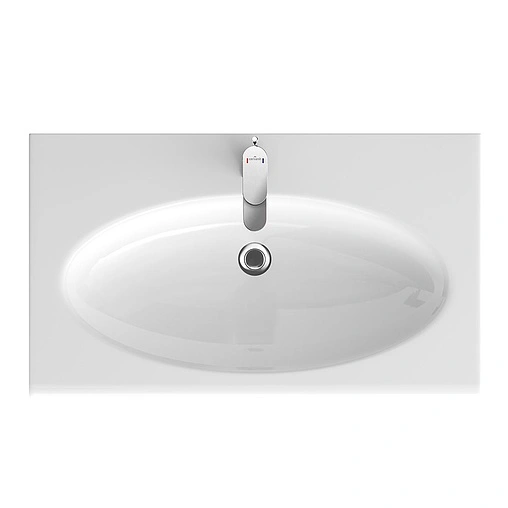 Раковина Cersanit Nature 80 белый S-UM-NTR80/1-w