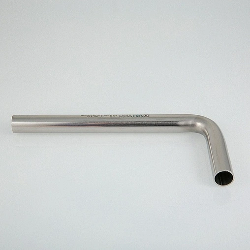 Отвод безраструбный 15мм угол 90° L= 100х600мм Valtec VT.INOX-PRESS VTi.960.I.151060