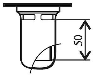 Сифон для душевого поддона Ravak Basic хром X01308 Сифон для душевого поддона Ravak Basic хром X01308, 2