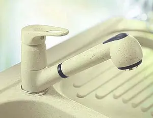 Смеситель для кухни с выдвижным изливом Blanco Wega-S жасмин 512041, 2