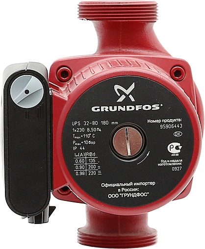 Насос циркуляционный Grundfos UPS 32-80 180 95906443