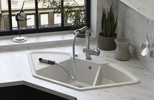 Мойка кухонная Omoikiri Yonaka 98-C-GR leningrad grey 4993714