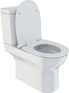 Унитаз-компакт безободковый IDDIS Drum белый DRU2DSEi24 Унитаз-компакт безободковый IDDIS Drum белый DRU2DSEi24, 3