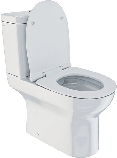 Унитаз-компакт безободковый IDDIS Drum белый DRU2DSEi24