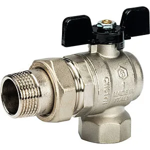 Кран шаровый с американкой угловой 1"в x 1"н Stout ГОСТ Р 59553-2021 SVB-0008-200025 Кран шаровый с американкой угловой 1"в x 1"н Stout ГОСТ Р 59553-2021 SVB-0008-200025, 1