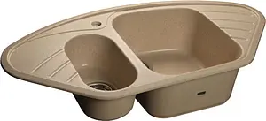 Мойка кухонная GranFest Corner C-960E бежевый Мойка кухонная GranFest Corner C-960E бежевый, 1