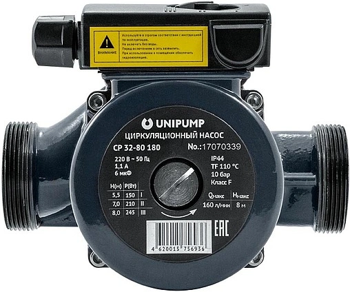 Насос циркуляционный Unipump CP 32-80 180 77870