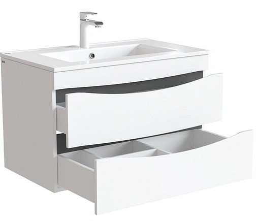 Тумба-умывальник подвесная IDDIS Cloud 80 белый CLO80W0i95K