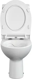 Унитаз-компакт безободковый Cersanit Nature Clean On 011 3/5 DPL EO slim белый 65410 Унитаз-компакт безободковый Cersanit Nature Clean On 011 3/5 DPL EO slim белый 65410, 4