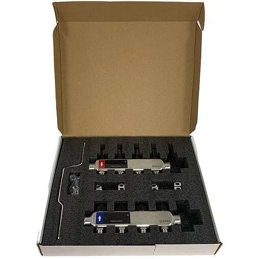 Группа коллекторная с расходомерами 4 отвода 1&quot;в/в x ¾&quot;ек WAAG WG.589.0604