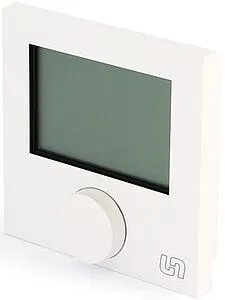 Беспроводной комнатный терморегулятор Uni-fitt белый 346M2000, 1