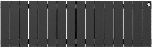 Радиатор биметаллический 16 секций Royal Thermo PianoForte 300 Noir Sable RTPNS30016