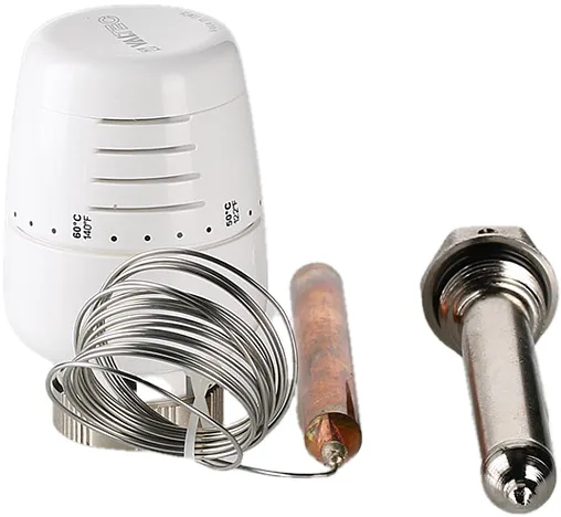 Головка термостатическая с выносным погружным датчиком М30x1.5 Valtec белый VT.5011.0.0 Головка термостатическая с выносным погружным датчиком М30x1.5 Valtec белый VT.5011.0.0