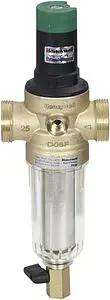 Фильтр тонкой очистки воды с редуктором давления 1"н x 1"н Honeywell-Braukmann FK06-1"АА HWLFIN082 Фильтр тонкой очистки воды с редуктором давления 1"н x 1"н Honeywell-Braukmann FK06-1"АА HWLFIN082, 1
