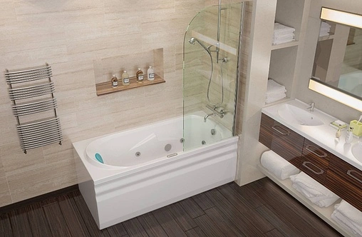 Ванна акриловая Eurolux Ontario 160х75 E1016075027 Ванна акриловая Eurolux Ontario 160х75 E1016075027