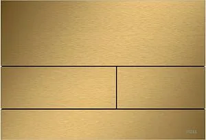 Клавиша смыва для унитаза TECEsquare II 9240847 позолоченный сатин, 1