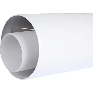 Коаксиальный удлинитель Ø 60/100мм L=500мм (PP) для конденсационных котлов Rommer RCA-8610-000500, 3