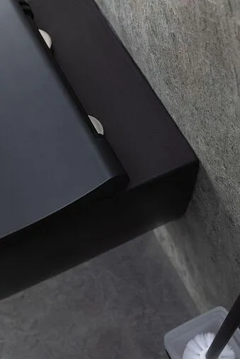 Унитаз подвесной безободковый Allen Brau Priority черный матовый 4.31001.31