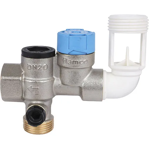 Группа безопасности бойлера ¾&quot; x 1&quot;н 7 бар Flamco Flexbrane CE-H ¾ hor. 28388