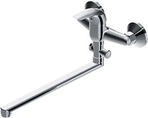 Смеситель для ванны с длинным изливом Dorff Stark хром D1109500 Смеситель для ванны с длинным изливом Dorff Stark хром D1109500, 1