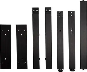 Ножки мебельные Allen Brau Reality 80 чёрный браш 1.320A12.BB, 2