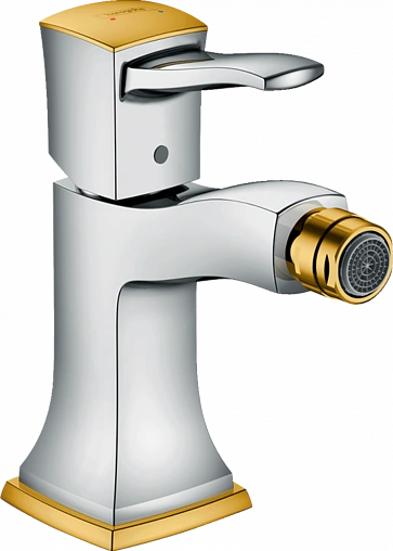 Смеситель для биде Hansgrohe Metropol Classic хром/золото 31320090