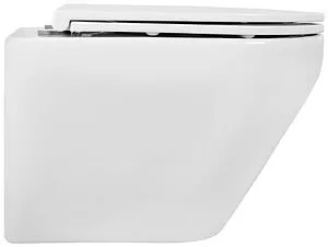 Унитаз подвесной безободковый Aquatek Лея белый AQ1199-00, 3