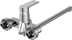 Смеситель для ванны с длинным изливом Cersanit Brasko хром 64091, 5