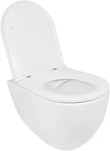 Унитаз подвесной безободковый ISVEA Infinity белый 10NF02001SV Унитаз подвесной безободковый ISVEA Infinity белый 10NF02001SV, 5