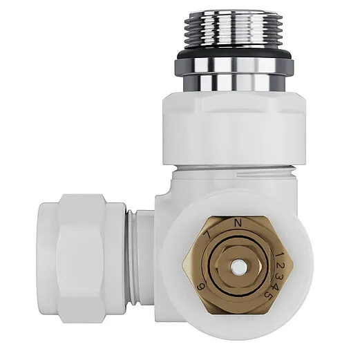 Комплект вентилей терморегулирующих трехосевых 15x1.0 x ½"н Royal Thermo Design Pro белый RATVXT11215WH Комплект вентилей терморегулирующих трехосевых 15x1.0 x ½"н Royal Thermo Design Pro белый RATVXT11215WH