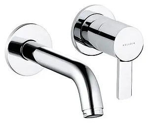 Смеситель для раковины из стены Kludi Zenta хром 382440575 Смеситель для раковины из стены Kludi Zenta хром 382440575, 1