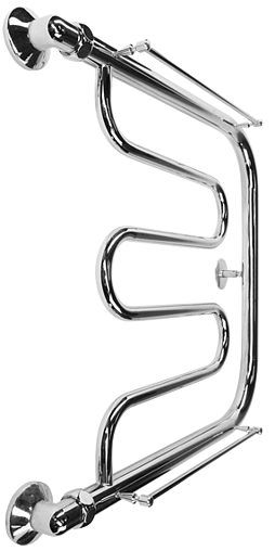 Полотенцесушитель водяной Terminus Фокстрот AISI 32х2 600х400 полированная сталь 4620768881312