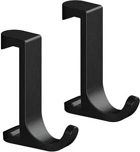 Крючок узкий 2шт Hansgrohe WallStoris чёрный матовый 27929670, 1
