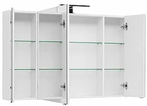 Шкаф-зеркало Aquanet Орлеан 120 L белый 00203976, 4