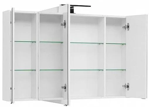 Шкаф-зеркало Aquanet Орлеан 120 L белый 00203976