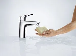 Смеситель для раковины Hansgrohe Logis 100 хром 71101000, 4