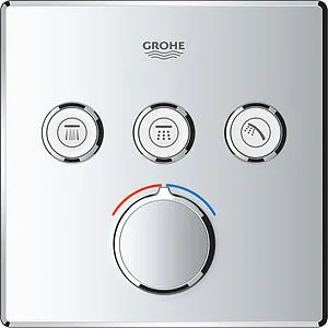 Смеситель для ванны скрытого монтажа Grohe Grohtherm SmartControl хром 29149000 Смеситель для ванны скрытого монтажа Grohe Grohtherm SmartControl хром 29149000, 4