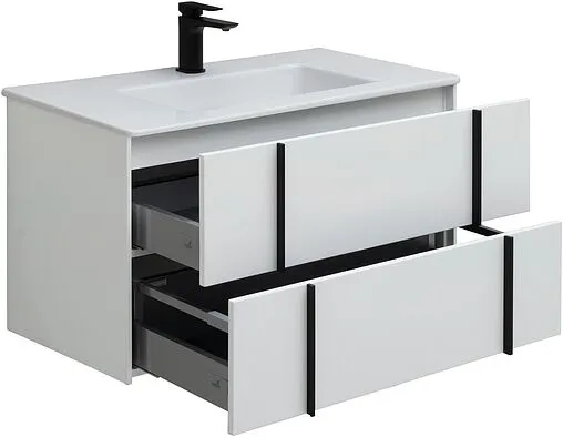 Тумба под умывальник подвесная Allen Brau Reality 90 белый 1.32006.WM