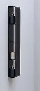 Полка Aquanet Магнум 100 чёрный матовый 00302226, 4