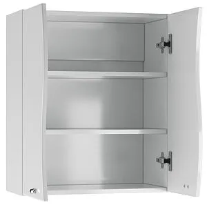 Шкаф двухстворчатый Айсберг Волна 02-60 белый DA1067HR, 4